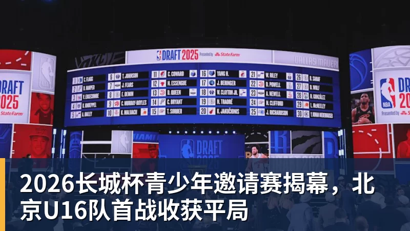 2026长城杯青少年邀请赛揭幕，北京U16队首战收获平局